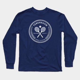 Tenenbaum Tennis Academy - modern vintage logo Long Sleeve T-Shirt